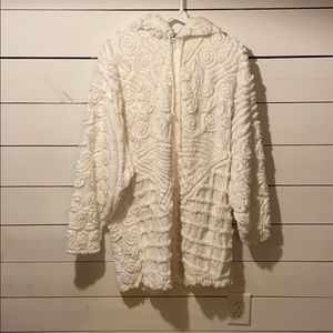 VINTAGE DAMZE jacket swimsuit coverup Size L